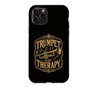 Carcasa para iPhone 11 Pro Music-Therapy Trompeta Músico Trompeta Música Trompeta