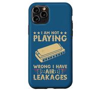 Carcasa para iPhone 11 Pro Música I Am Not Playing Wrong I Have Air Leakages Armónica