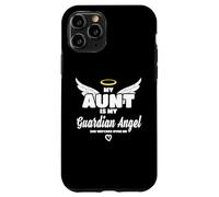 Carcasa para iPhone 11 Pro My Aunt Is My Guardian Angel She Watches Over Me In Memory