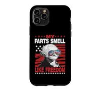 Carcasa para iPhone 11 Pro My Farts Smell Like Freedom 4th of July George Washington