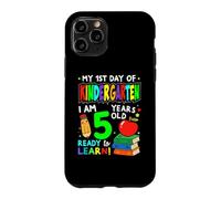Carcasa para iPhone 11 Pro My First Day of Kindergarten 1st Day of School Boys Girls