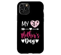 Carcasa para iPhone 11 Pro My First Mothers Day Outfit Mommy 1st Time Mom Happy Mother