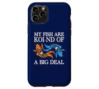 Carcasa para iPhone 11 Pro My Fish Are Koi-nd of A Big Deal Divertido Koi Keeper