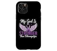 Carcasa para iPhone 11 Pro My God Is Stronger Than Fibromyalgia