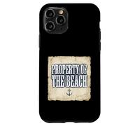 Carcasa para iPhone 11 Pro My Heart Belongs to The Ocean Anchor Graphic