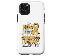 Carcasa para iPhone 11 Pro My Hero Is Now My Angel Childhood Cancer Awareness Apparel