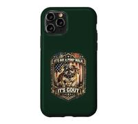 Carcasa para iPhone 11 Pro My Knees and Gout Disagree Divertido Diseño Gota Envejecimiento Broma