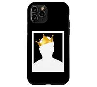 Carcasa para iPhone 11 Pro Mysterious Royal King with Golden Crown Illustration Graphic