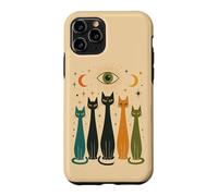 Carcasa para iPhone 11 Pro Mystic Cats Celestial Eye Moon Feline