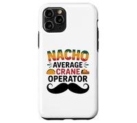 Carcasa para iPhone 11 Pro Nacho Average Crane Operator Sombrero Beard Cinco de Mayo