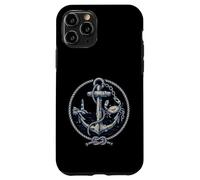 Carcasa para iPhone 11 Pro Nautical Anchor Crab Lighthouse Ocean Design