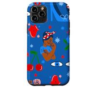 Carcasa para iPhone 11 Pro Negro Africano Rosie The Riveter Rockabilly caprichoso ww2