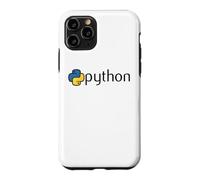 Carcasa para iPhone 11 Pro Nerd Python Programador de Computadoras Programa Geek Profesor de Matemáticas