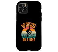 Carcasa para iPhone 11 Pro Never Underestimate a Old Man On A Bike