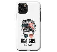 Carcasa para iPhone 11 Pro New American Woman Proud USA Girl 2026 Citizenship