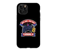 Carcasa para iPhone 11 Pro New Boys Age Who Cumple 8 años, Divertido Jugador de 8 años