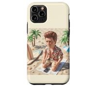 Carcasa para iPhone 11 Pro New Funny Distressed Male Doll Meme, at The Beach