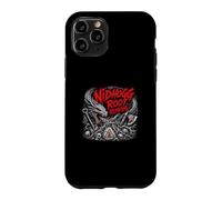 Carcasa para iPhone 11 Pro Nidhogg Eliminación de Raíces Norse Viking Dragon Skull