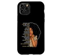 Carcasa para iPhone 11 Pro Niños Black Pride Girls Soy Black Girl Magic Leopard Cheetah