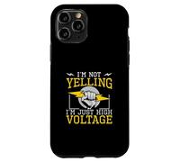 Carcasa para iPhone 11 Pro No Estoy Gritando, Soy Solo un Ingeniero eléctrico de Alto Voltaje