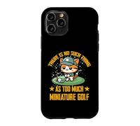 Carcasa para iPhone 11 Pro No Existe Tal Cosa como para el Golf Miniatura