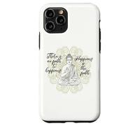 Carcasa para iPhone 11 Pro NO Hay Camino hacia LA Felicidad Buddha Buda Meditando Mandala
