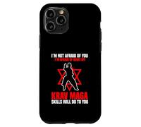 Carcasa para iPhone 11 Pro No Tengo Miedo de ti Krav Maga Habilidades Artes Marciales