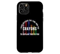 Carcasa para iPhone 11 Pro No Tengo Tiempo ni crayones para explicarte Esto