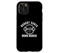 Carcasa para iPhone 11 Pro Nobody Cares Work Harder Personal Trainer