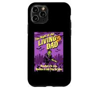 Carcasa para iPhone 11 Pro Noche del papá Viviente película de Zombies Halloween Papá bromea
