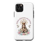Carcasa para iPhone 11 Pro Nossa Senhora de Fátima Floral Católica