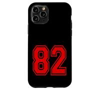 Carcasa para iPhone 11 Pro Número 82 Red Sports Team Style