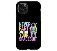 Carcasa para iPhone 11 Pro Nunca te Tires un Pedo en tu Traje Espacial Astronauta Divertido