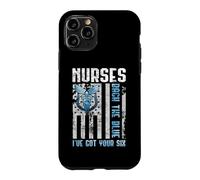 Carcasa para iPhone 11 Pro Nurses Back The Blue I've Got Your Six - Nurse Show Support