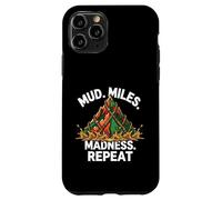 Carcasa para iPhone 11 Pro Obstacle Course Racing Mud Miles Madness Repeat
