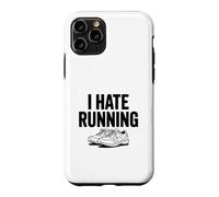 Carcasa para iPhone 11 Pro Odio Correr Divertido Entrenamiento Motivacional Fitness