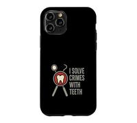 Carcasa para iPhone 11 Pro Odontólogo forense Investigador Dental Laboratorio de Crimen Regalo