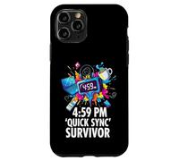 Carcasa para iPhone 11 Pro Office Worker 4:59 PM Quick Sync Survivor Meme