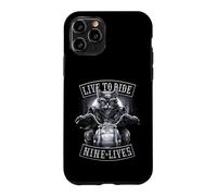 Carcasa para iPhone 11 Pro Oficial Spiral Nine Lives Motorcycle Rider Gothic Fantasy
