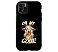 Carcasa para iPhone 11 Pro Oh My Goat Screaming Dibujos Animados Funny Divertido Meme Cabra