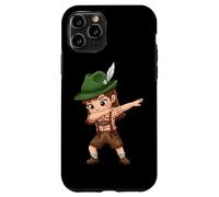Carcasa para iPhone 11 Pro Oktoberfest Dabbing Girl Lederhosen Beer Dirndl bávaro