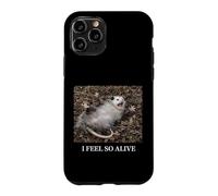 Carcasa para iPhone 11 Pro Opossum I Feel So Alive Playing Dead Humor irónico sarcástico
