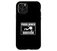 Carcasa para iPhone 11 Pro Orgulloso remero Survivor Funny Rowing Machine Ergometer A Rower