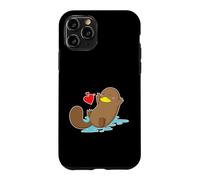 Carcasa para iPhone 11 Pro Ornitorrinco Enamorado