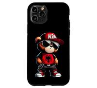 Carcasa para iPhone 11 Pro Oso de Peluche con Bandera de Albania Iliria albanesa Shqip