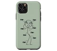 Carcasa para iPhone 11 Pro OW OW Stick Character Figure Humor Chronic Pain Awareness