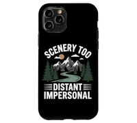 Carcasa para iPhone 11 Pro Paisaje Demasiado Distante Impersonal Senderos Montaña Bosque