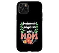Carcasa para iPhone 11 Pro Palabras Cruzadas a mamá diseño Floral a Mano