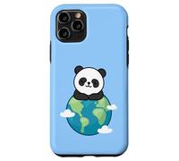 Carcasa para iPhone 11 Pro Panda Madre Tierra Día Divertido para Amante del Planeta Ambiente
