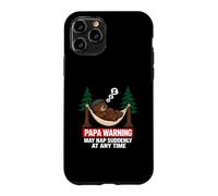 Carcasa para iPhone 11 Pro Papa Bear Warning May Nap Suddenly At Any Time